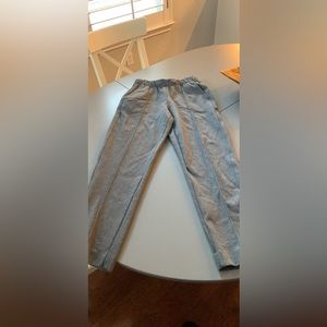 Mens everlane jersey weight pleated dress pants-XS